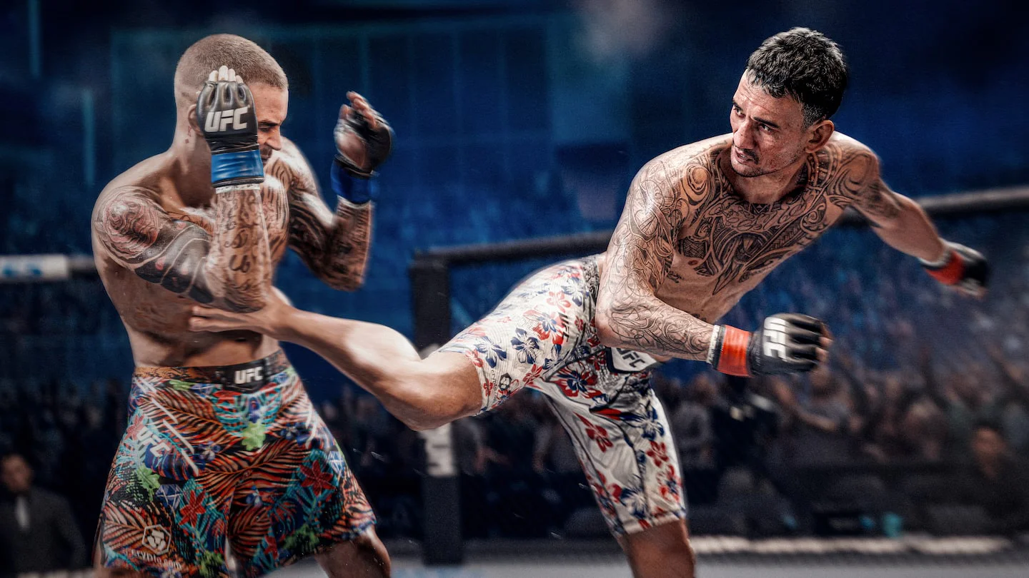Аренда игры EA Sports UFC на PlayStation с Максом Холлоуэем