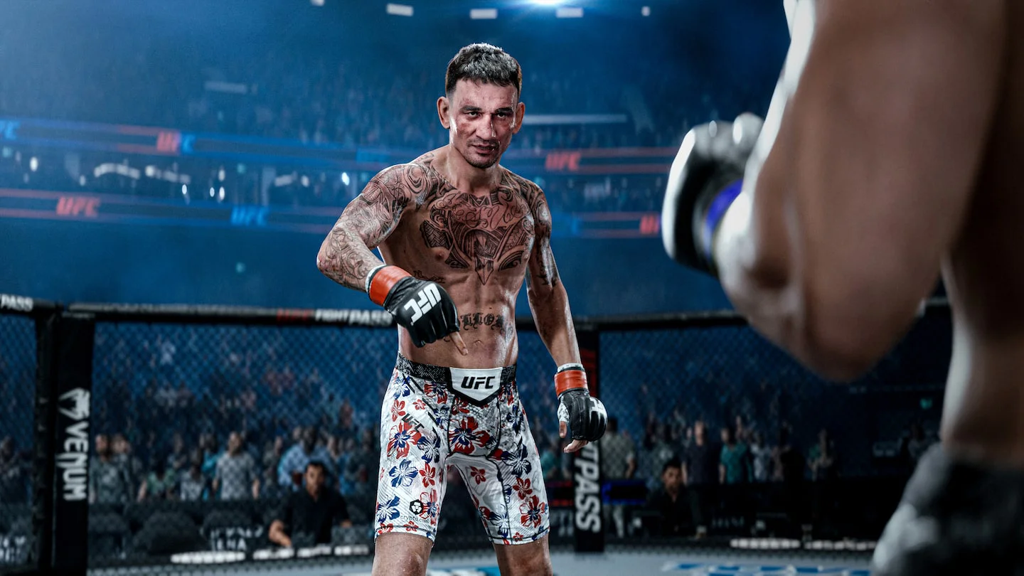 Аренда игры EA Sports UFC на PlayStation с Максом Холлоуэем