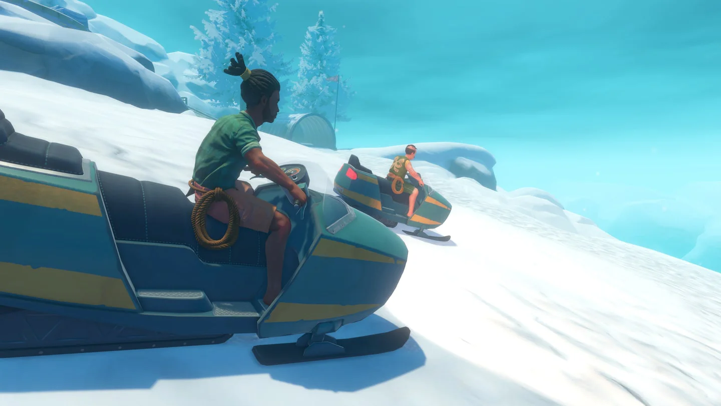 Аренда игры Raft The Final Chapter PlayStation снегоходы