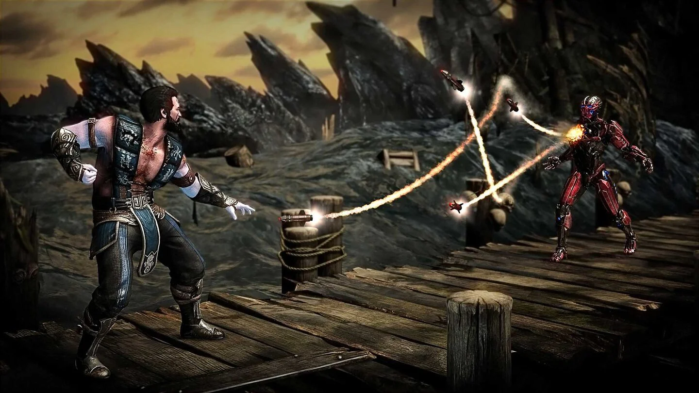Саб-Зиро и Триборг аренда игры Mortal Kombat XL PS
