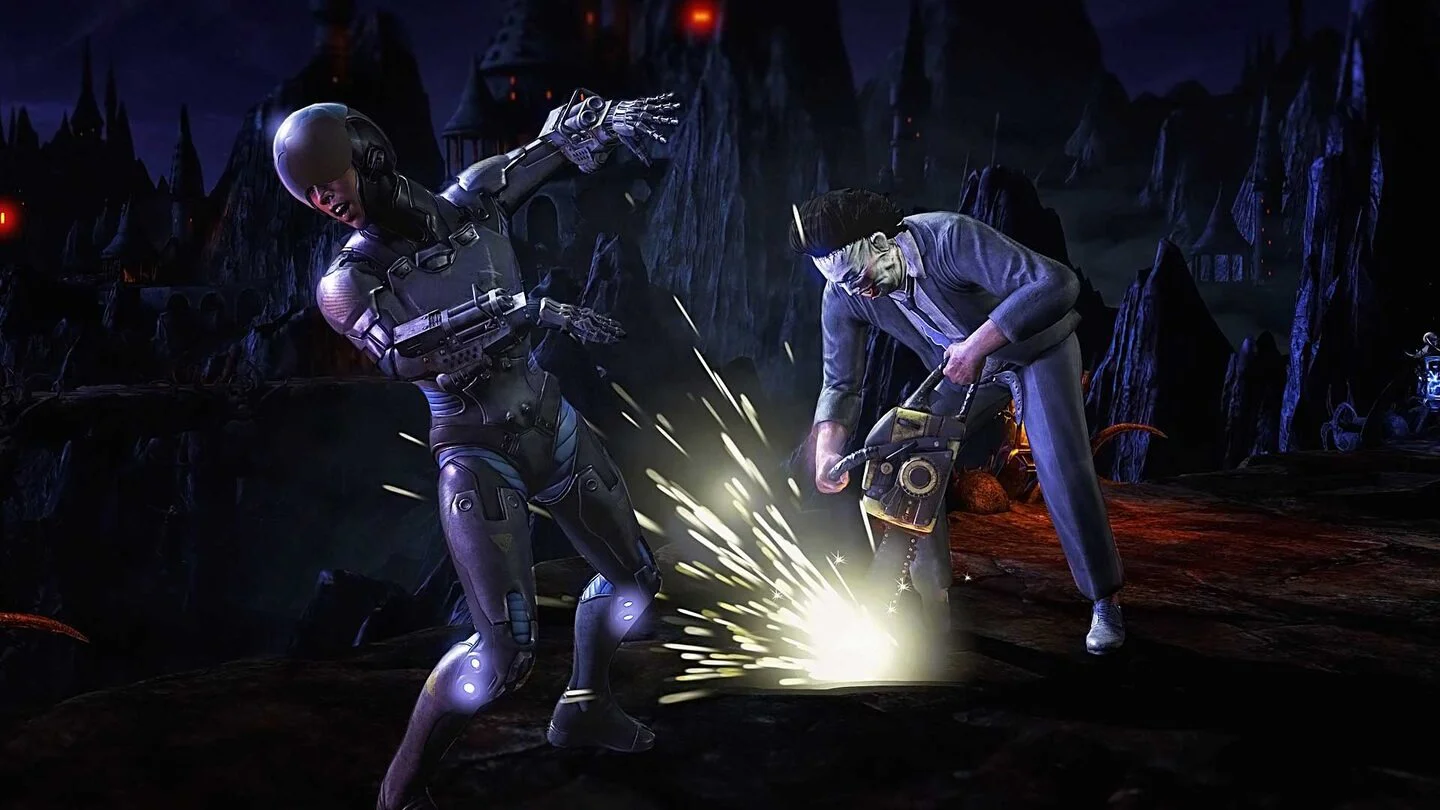 Джаки Бриггс и Кожаное Лицо аренда игры Mortal Kombat PlayStation