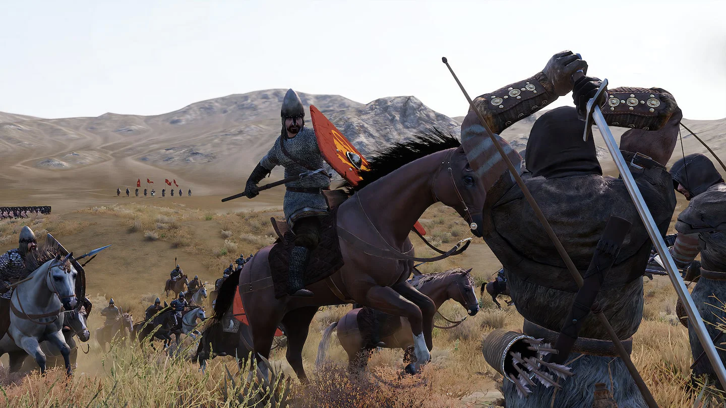 Сражение в Mount & Blade II Bannerlord аренда игры PlayStation